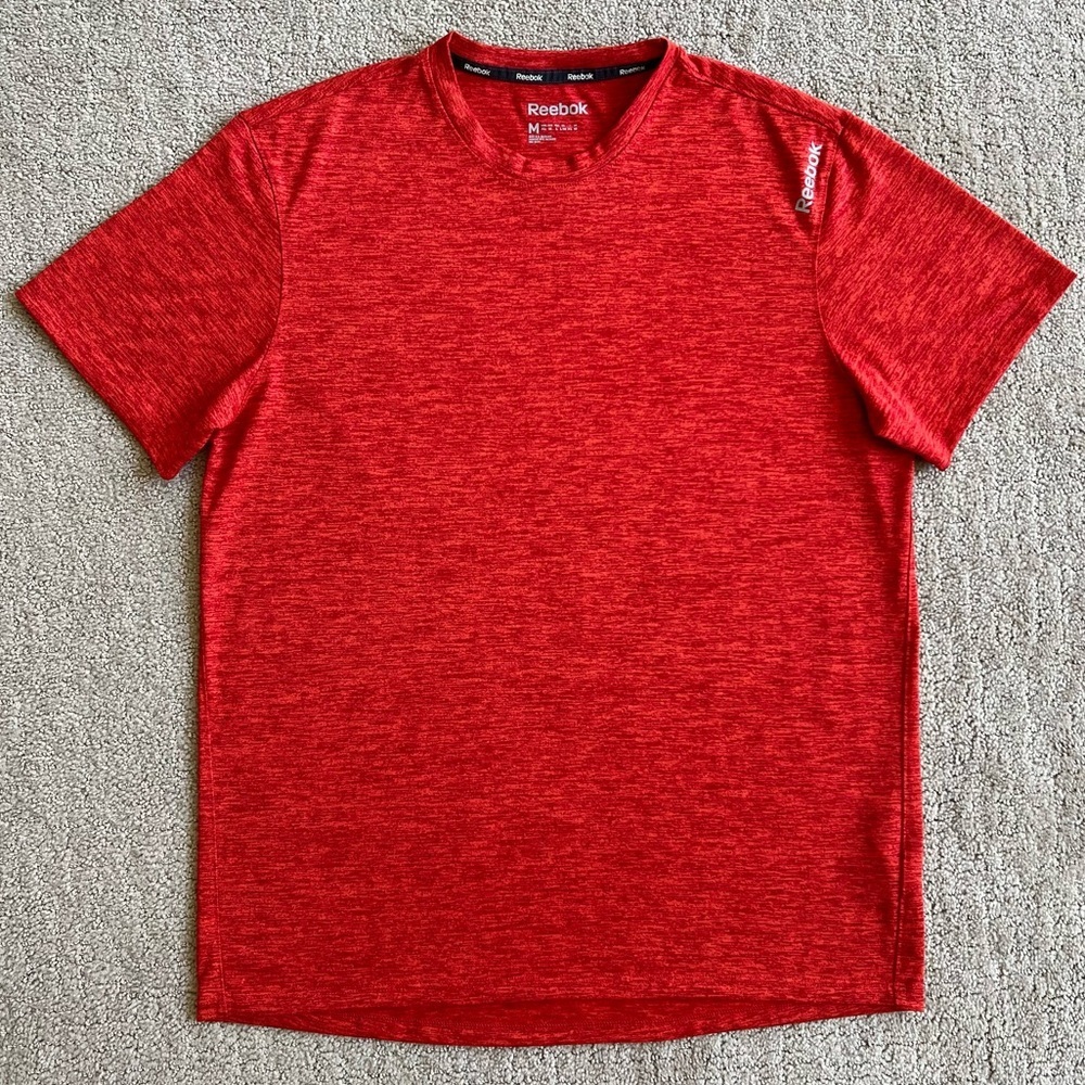 Reebok Men’s Speedwick Crew-Neck Short-Sleeve T-Shirt
